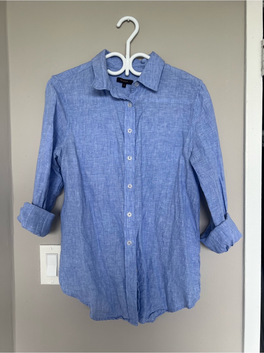 Quince European Linen Shirt - French Blue